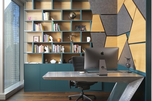 363 E Wacker Dr Unit 3303, Chicago, IL 60601 - office with wood finished floors