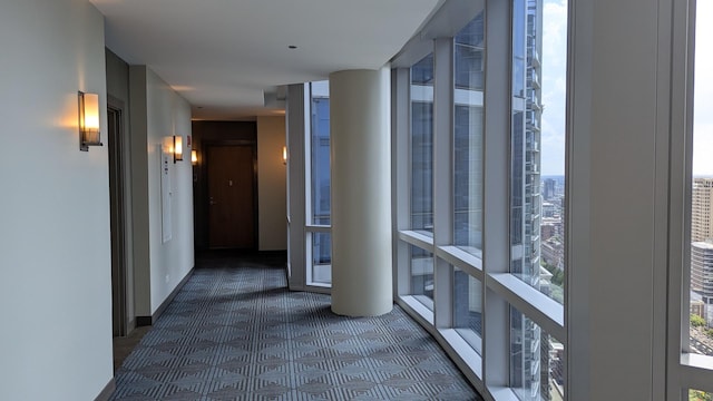 1211 S Prairie Ave Unit 2904, Chicago, IL 60605 - hall featuring carpet floors