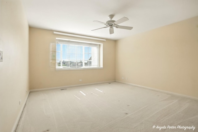 32756 N Stone Manor Dr, Grayslake, IL 60030 - empty room with a ceiling fan and carpet flooring