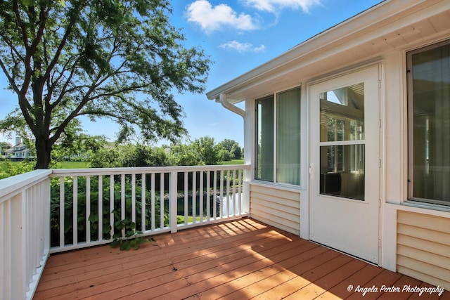 32756 N Stone Manor Dr, Grayslake, IL 60030 - view of wooden terrace