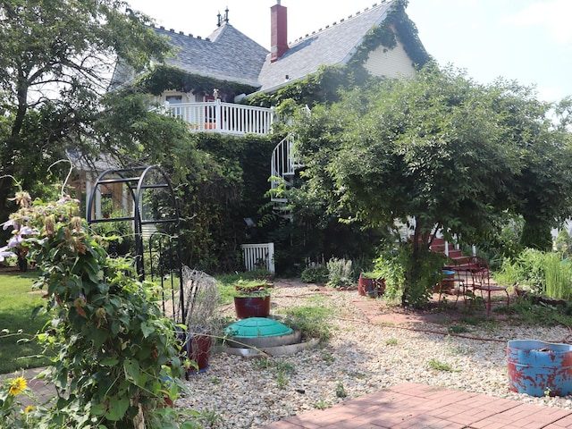 303 N Walnut St, Wenona, IL 61377 - view of yard