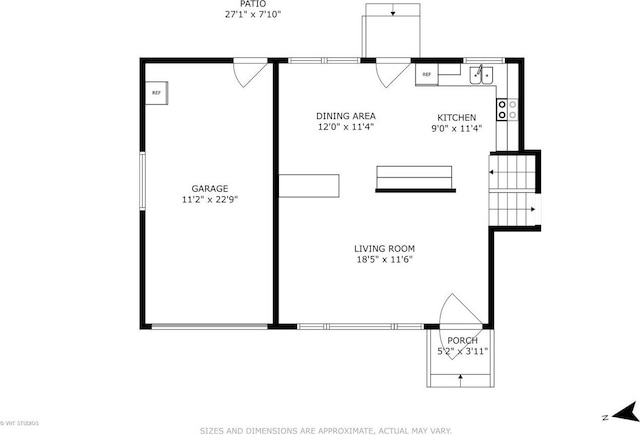 401 Elden Dr, Cary, IL 60013 - view of home floor plan