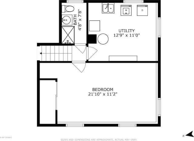 401 Elden Dr, Cary, IL 60013 - view of floor plan / room layout