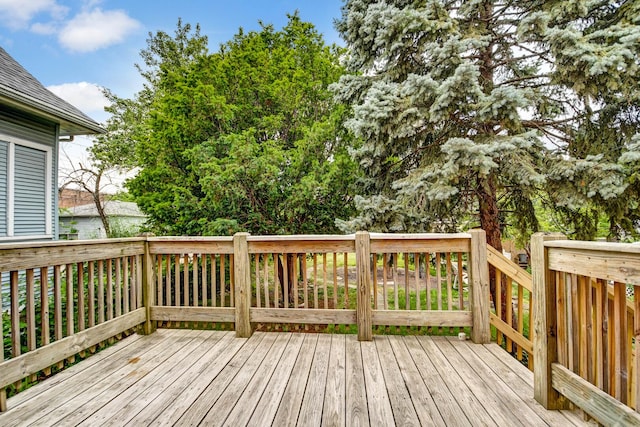 6238 S Kolmar Ave, Chicago, IL 60629 - view of wooden terrace