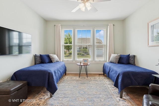 4015 Chesapeake Ln, Naperville, IL 60564 - bedroom with a ceiling fan