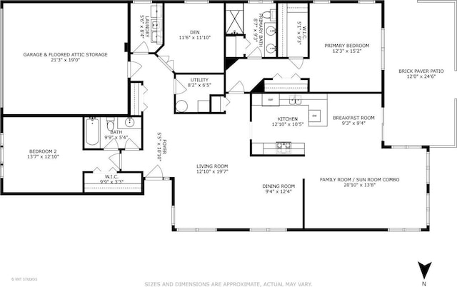 4015 Chesapeake Ln, Naperville, IL 60564 - view of property floor plan