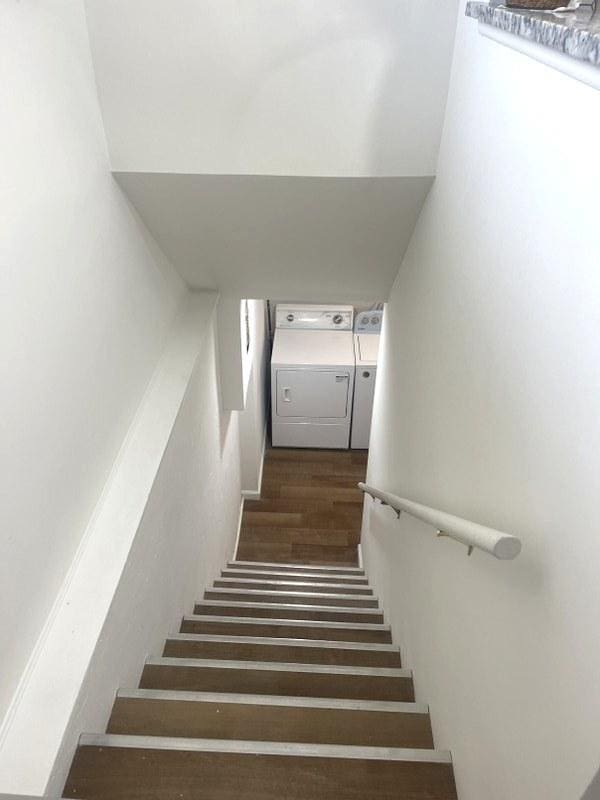 400 Salem Sq Unit 000, Bolingbrook, IL 60440 - stairs with separate washer and dryer and wood finished floors