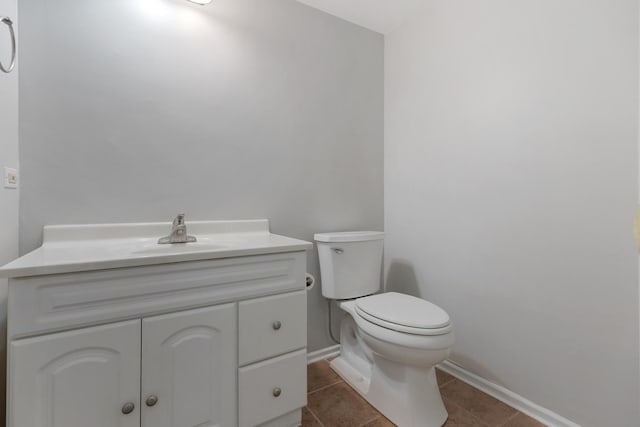 395 Wildberry Ln, Bartlett, IL 60103 - half bath featuring vanity and tile patterned floors