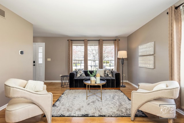 1008 Lakewood Cir, Naperville, IL 60540 - living area featuring wood finished floors