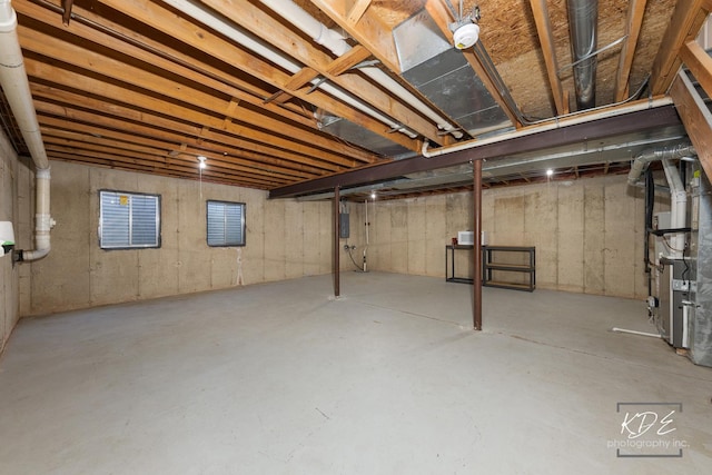 1008 Lakewood Cir, Naperville, IL 60540 - unfinished below grade area with electric panel