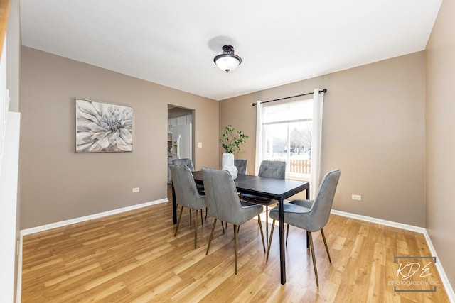 1008 Lakewood Cir, Naperville, IL 60540 - dining room with light wood-style floors and baseboards