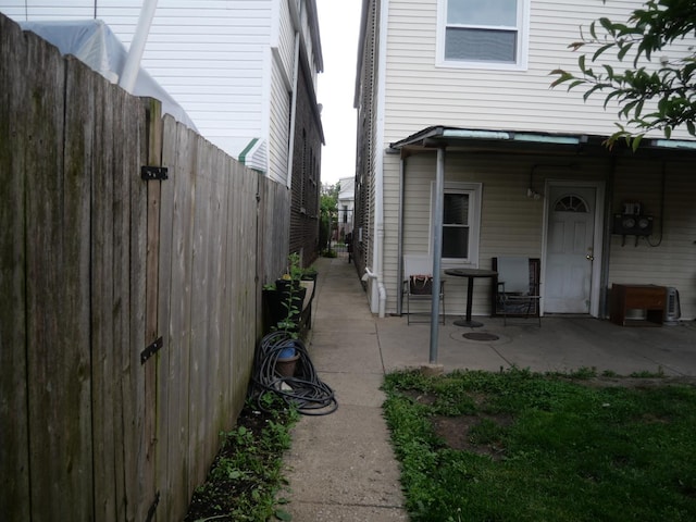 4417 S Campbell Ave, Chicago, IL 60632 - back of house featuring a fenced backyard and a patio area