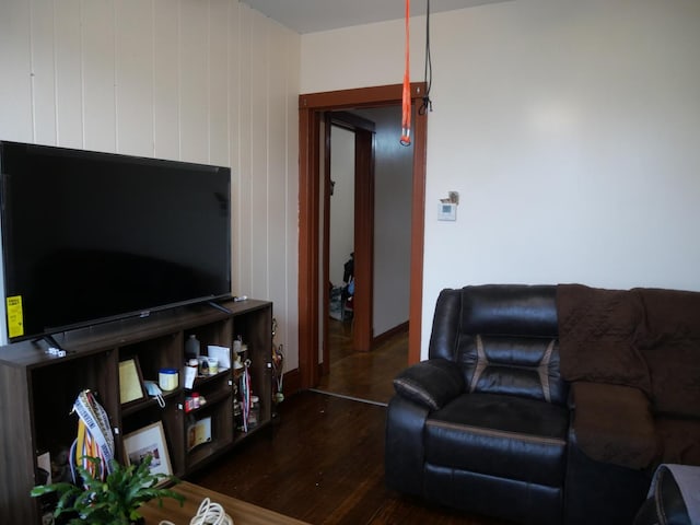 4417 S Campbell Ave, Chicago, IL 60632 - living room with wood finished floors
