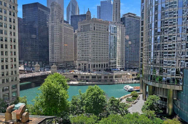 405 N Wabash Ave Unit 506, Chicago, IL 60611 - city view featuring a nearby body of water