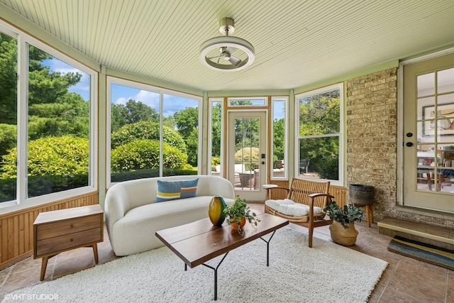 6579 Windham Ln, Long Grove, IL 60047 - sunroom / solarium featuring plenty of natural light