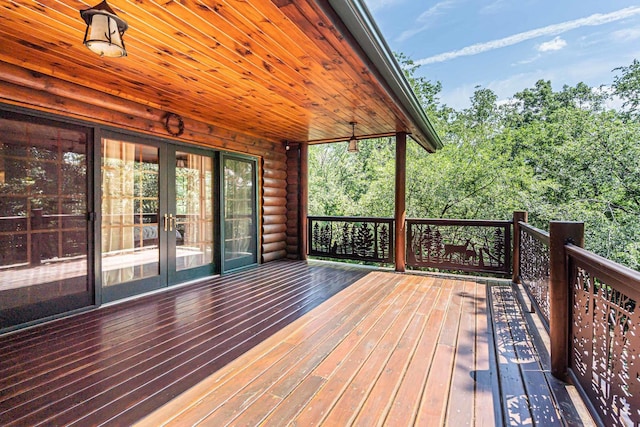 3903 Niblick Ct, Crystal Lake, IL 60012 - view of wooden terrace