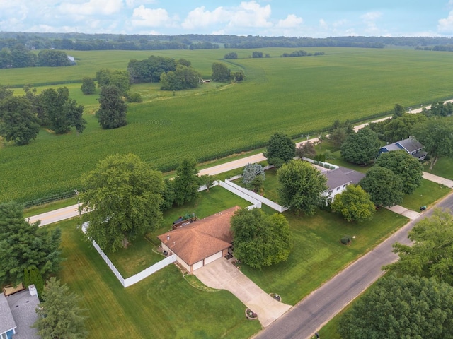 16064 Raintree Rd, Bloomington, IL 61705 - overview of rural landscape with farmland