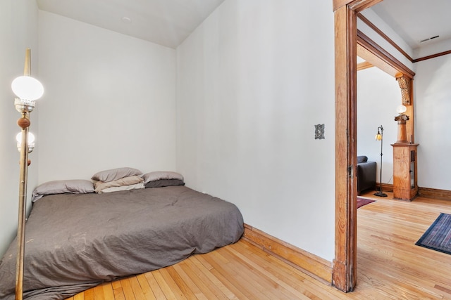 1630 S Fairfield Ave, Chicago, IL 60608 - bedroom featuring hardwood / wood-style flooring and baseboards