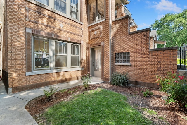 1630 S Fairfield Ave, Chicago, IL 60608 - view of exterior entry with brick siding