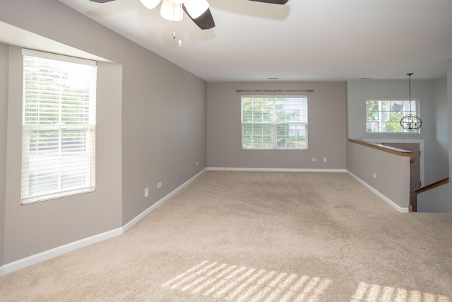 16409 Teton Dr Unit D, Lockport, IL 60441 - unfurnished room featuring carpet flooring and ceiling fan