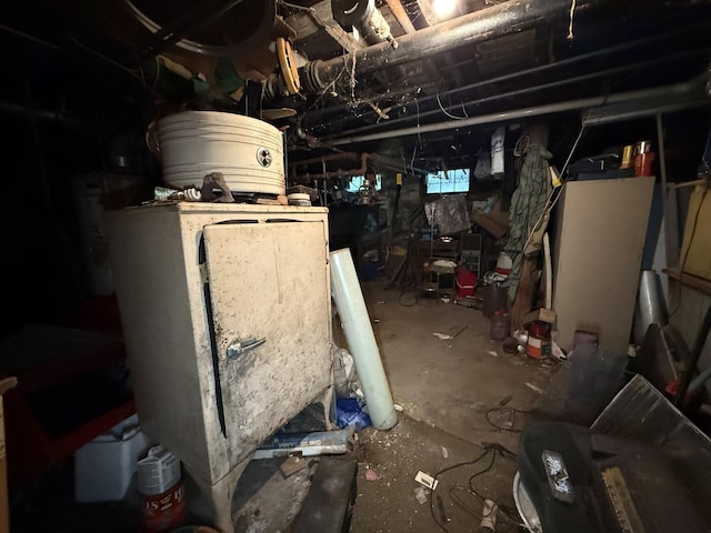 120 S Wabash Ave, Glenwood, IL 60425 - view of unfinished basement
