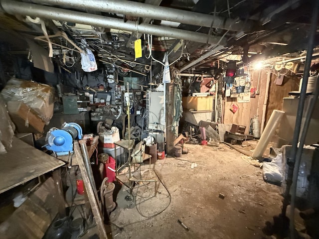 120 S Wabash Ave, Glenwood, IL 60425 - view of unfinished basement
