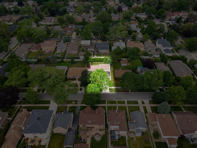5028 Coyle Ave, Skokie, IL 60077 - aerial overview of property's location with nearby suburban area and property boundaries highlighted