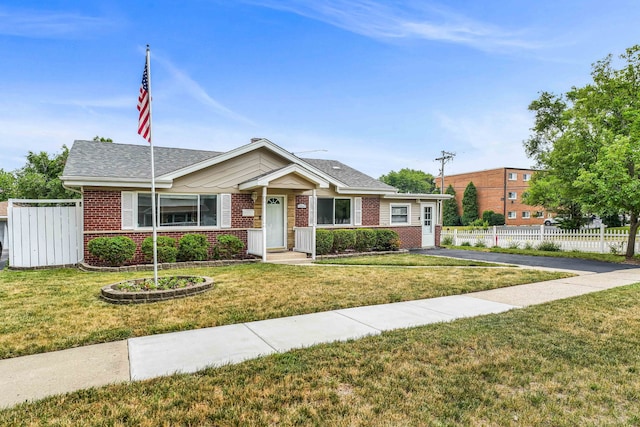 12247 S Avers Ave, Alsip, IL 60803 - view of front of property featuring brick siding, asphalt driveway, and a shingled roof