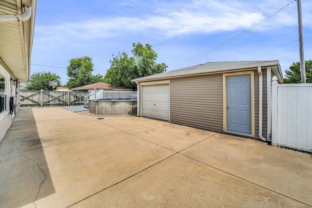 12247 S Avers Ave, Alsip, IL 60803 - detached garage featuring concrete driveway