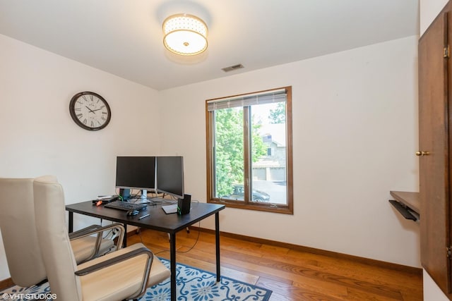 134 Country Club Dr, Bloomingdale, IL 60108 - office featuring wood finished floors and baseboards
