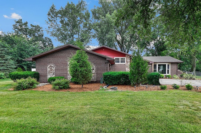13420 Florence Rd, Mokena, IL 60448 - view of side of property with a lawn and brick siding