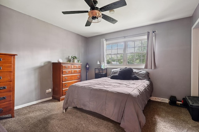 13420 Florence Rd, Mokena, IL 60448 - bedroom featuring carpet and ceiling fan