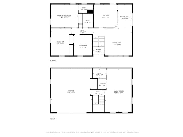 505 Crest Dr, Cary, IL 60013 - view of floor plan / room layout