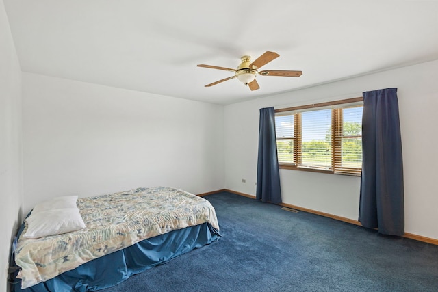 8425 Brookside Glen Dr, Tinley Park, IL 60487 - bedroom with carpet floors and ceiling fan