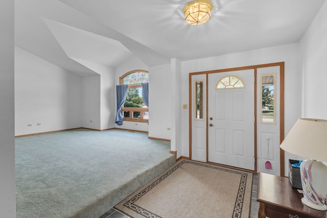 8425 Brookside Glen Dr, Tinley Park, IL 60487 - entryway with carpet floors and baseboards