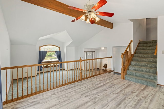 8425 Brookside Glen Dr, Tinley Park, IL 60487 - interior space featuring wood finished floors and a ceiling fan
