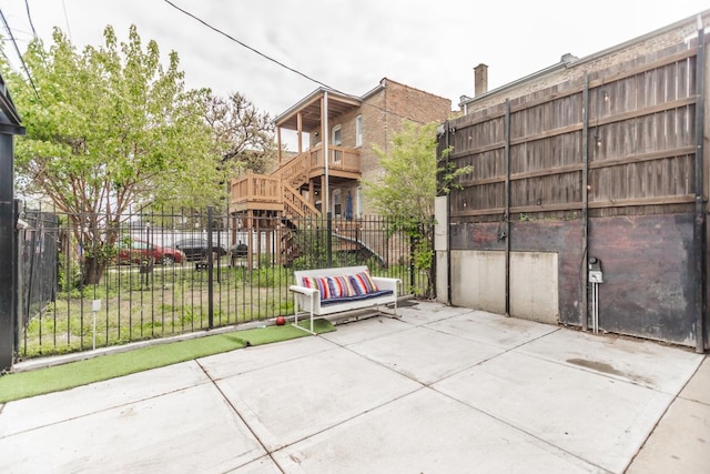 4805 S Langley Ave, Chicago, IL 60615 - surrounding community with a patio area and stairs