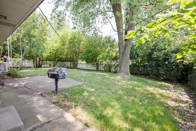 680 S Center Ave, Bradley, IL 60915 - fenced backyard featuring a patio
