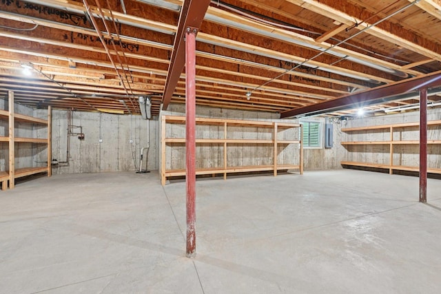 757 Bauman St Unit 0, Marengo, IL 60152 - below grade area featuring electric panel