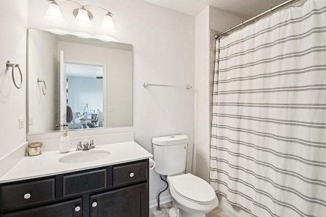 2903 Henley Ln, Naperville, IL 60540 - full bathroom with vanity and a shower with curtain