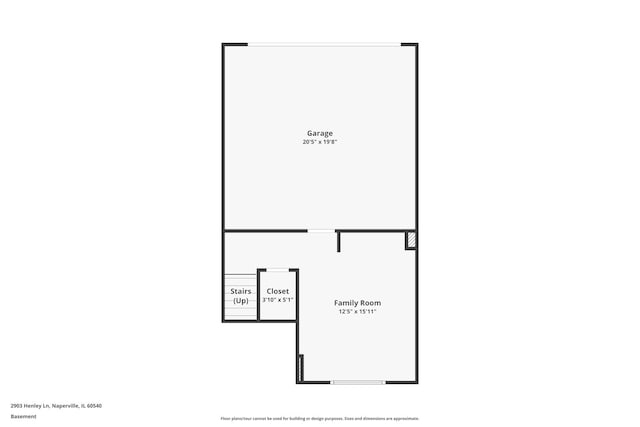2903 Henley Ln, Naperville, IL 60540 - view of property floor plan
