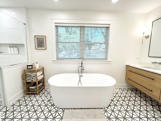204 Country Commons Rd, Trout Valley, IL 60013 - full bath featuring vanity and a soaking tub