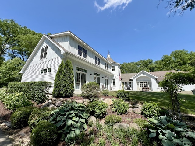 204 Country Commons Rd, Trout Valley, IL 60013 - view of front of home featuring board and batten siding and a chimney