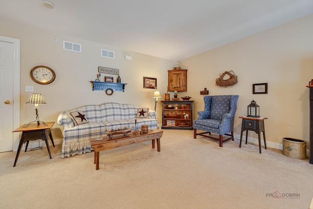 1538 Queen Ann Ln, Gurnee, IL 60031 - living room featuring light carpet