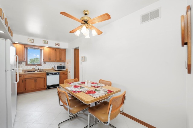 15138 S 75th Ct Unit 0, Orland Park, IL 60462 - dining area with a ceiling fan