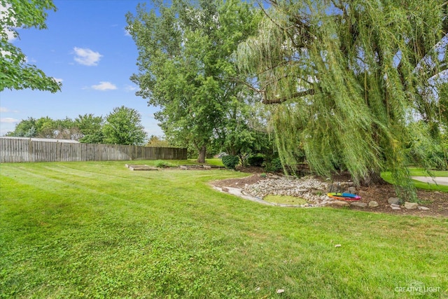 51 Chippewa Dr, Oswego, IL 60543 - view of yard