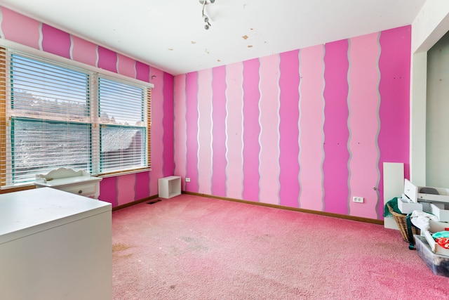 255 Ironbark Ct, Bolingbrook, IL 60440 - carpeted empty room featuring baseboards