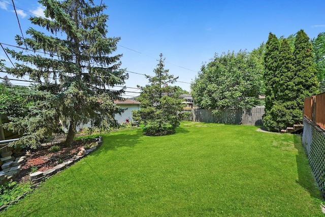 8410 S 78th Ave, Bridgeview, IL 60455 - view of fenced backyard