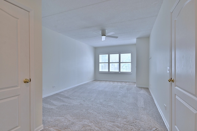 111 N Larch Ave Unit 206, Elmhurst, IL 60126 - spare room featuring light carpet and a ceiling fan