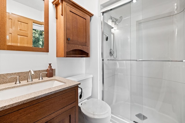674 Carriage Dr, Batavia, IL 60510 - bathroom featuring vanity and a shower stall